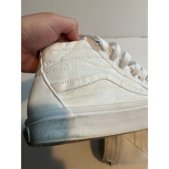 Vans Sk8 hi white size 9 - Picture 9 of 9
